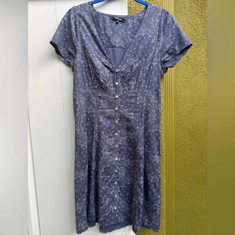 MADEWELL Short Sleeve Dress Size 0